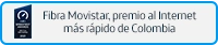 Fibra Movistar, premio al Internet más rápido de Colombia